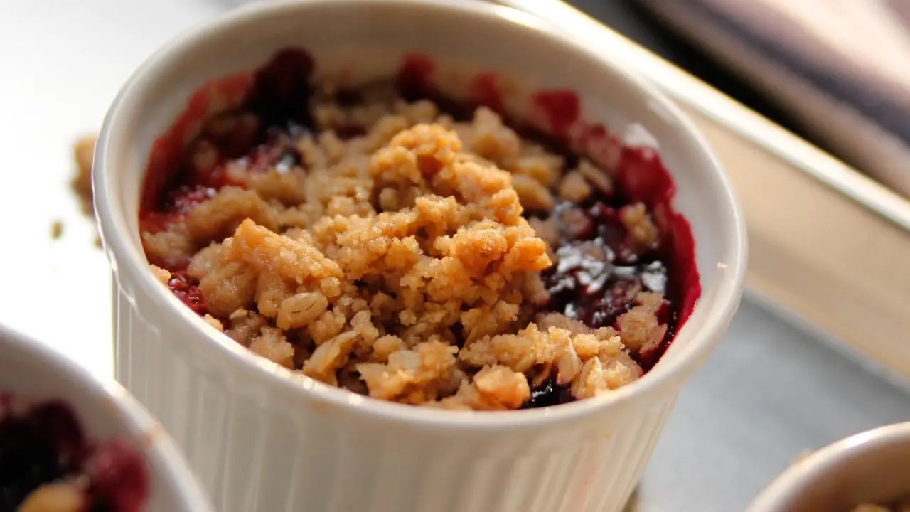 Ina's Tri-Berry Crumbles