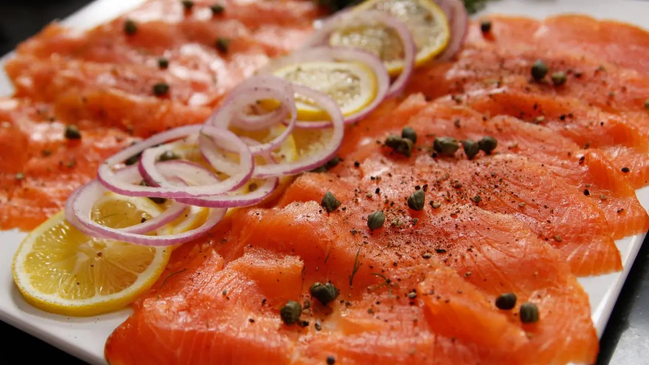 Breakfast Smoked Salmon Platter