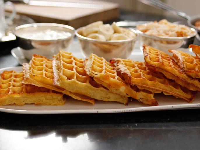 Overnight Belgian Waffles Recipe | Ina Garten | Food Network