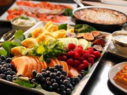 breakfast fruit platter