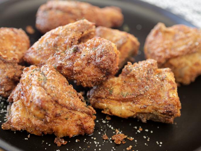 Fried Chicken with Dill Salt Recipe Guy Fieri Food Network