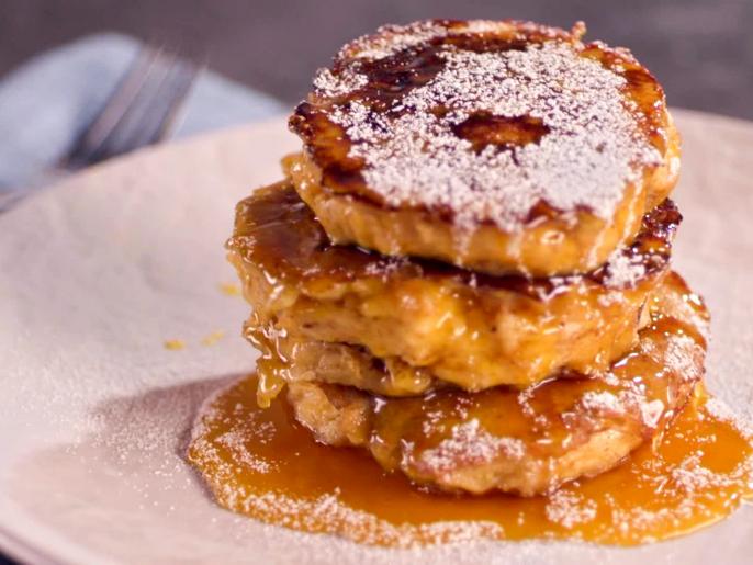 Biscuit French Toast with CinnamonOrange Cane Syrup Recipe Bobby