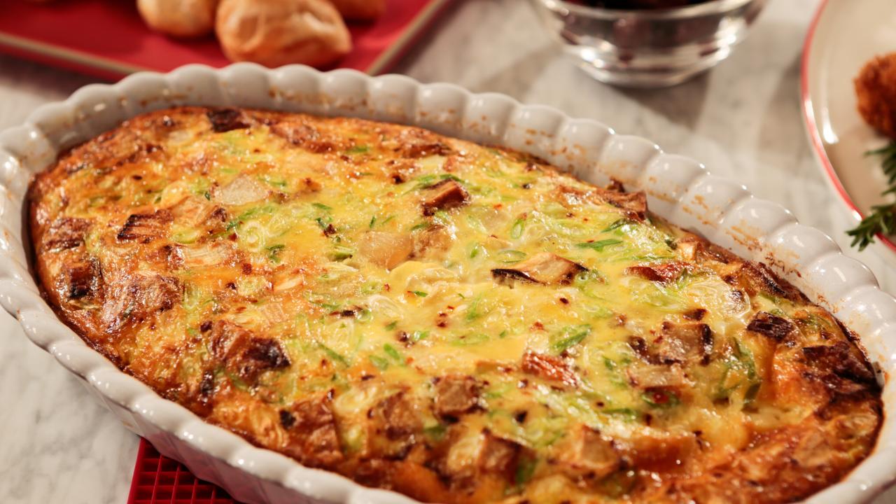 Ham and Cheese Vegetable Bake