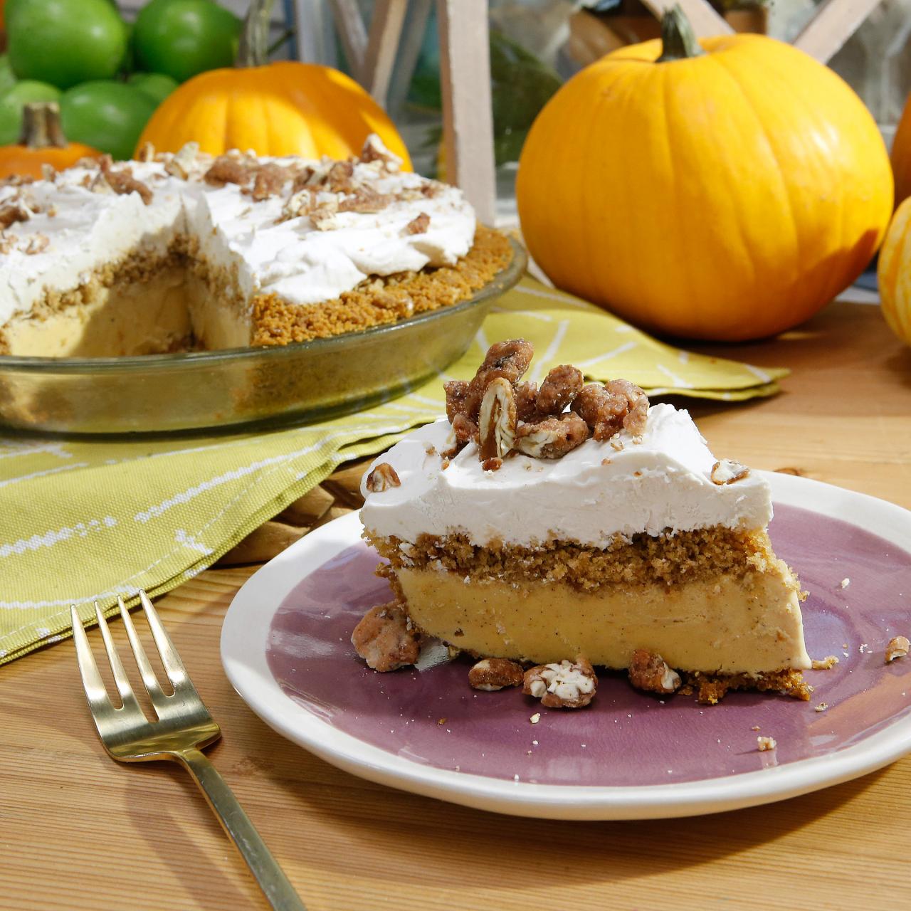 Pumpkin Pie Ice Cream Cake | Recipe Cart | Recipe Cart