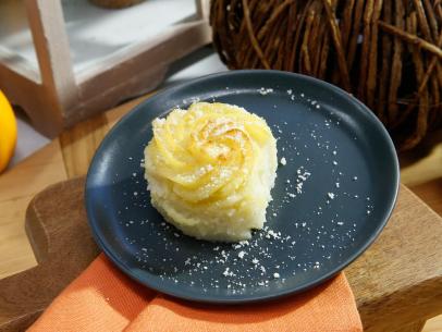 Geoffrey Zakarian's Pomme Duchesse is displayed, as seen on Food Network's The Kitchen, Season 11.