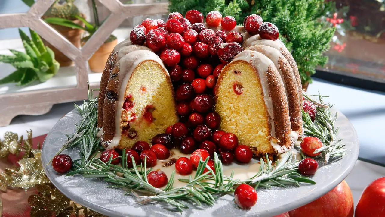 Orange-Cranberry Bundt Cake