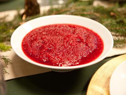 Fresh cranberry relish, as seen on Food Network's Worst Cooks in America, Holiday House Call Special.