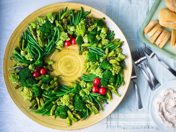 Crudites Wreath Recipe | Food Network Kitchen | Food Network