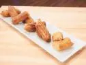 Host Duff Goldman's dish, Rompope Pastry Cream Churro, as seen on Food Network's Holiday Baking Championship: Duff's Sweet Spot, Season 3.