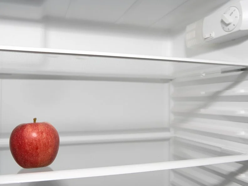 Empty refrigerator