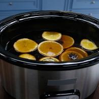 Geoffrey Zakarian's Simmer Pot is displayed, as seen on Food Network's The Kitchen, Season 11.