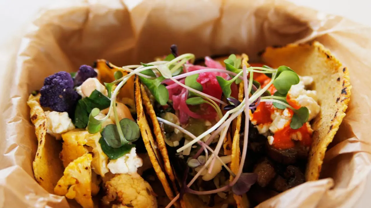 Cumin Roasted Cauliflower Taco