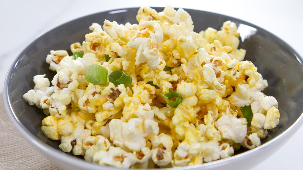 Garlic Ramen Popcorn