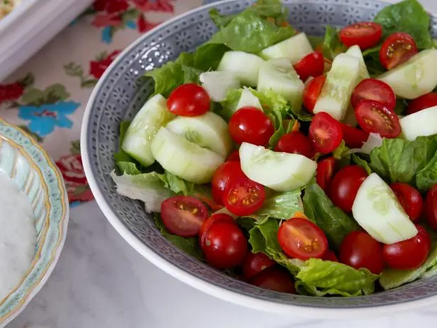 red roquefort dressing Low Carb Chef Salad With Red Roquefort Dressing