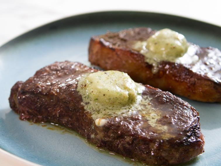 WellDone Steak with Blue Cheese Compound Butter Recipe Trisha