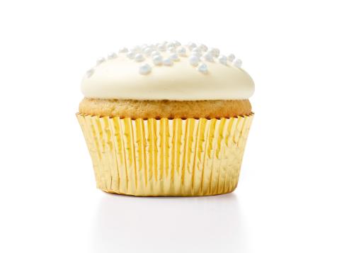 Champagne-Vanilla Cupcakes