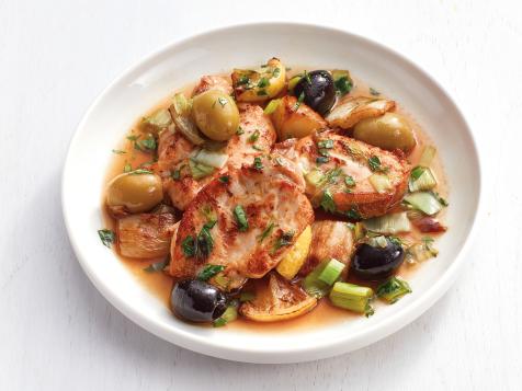 Chicken Thighs with Olives and Fennel