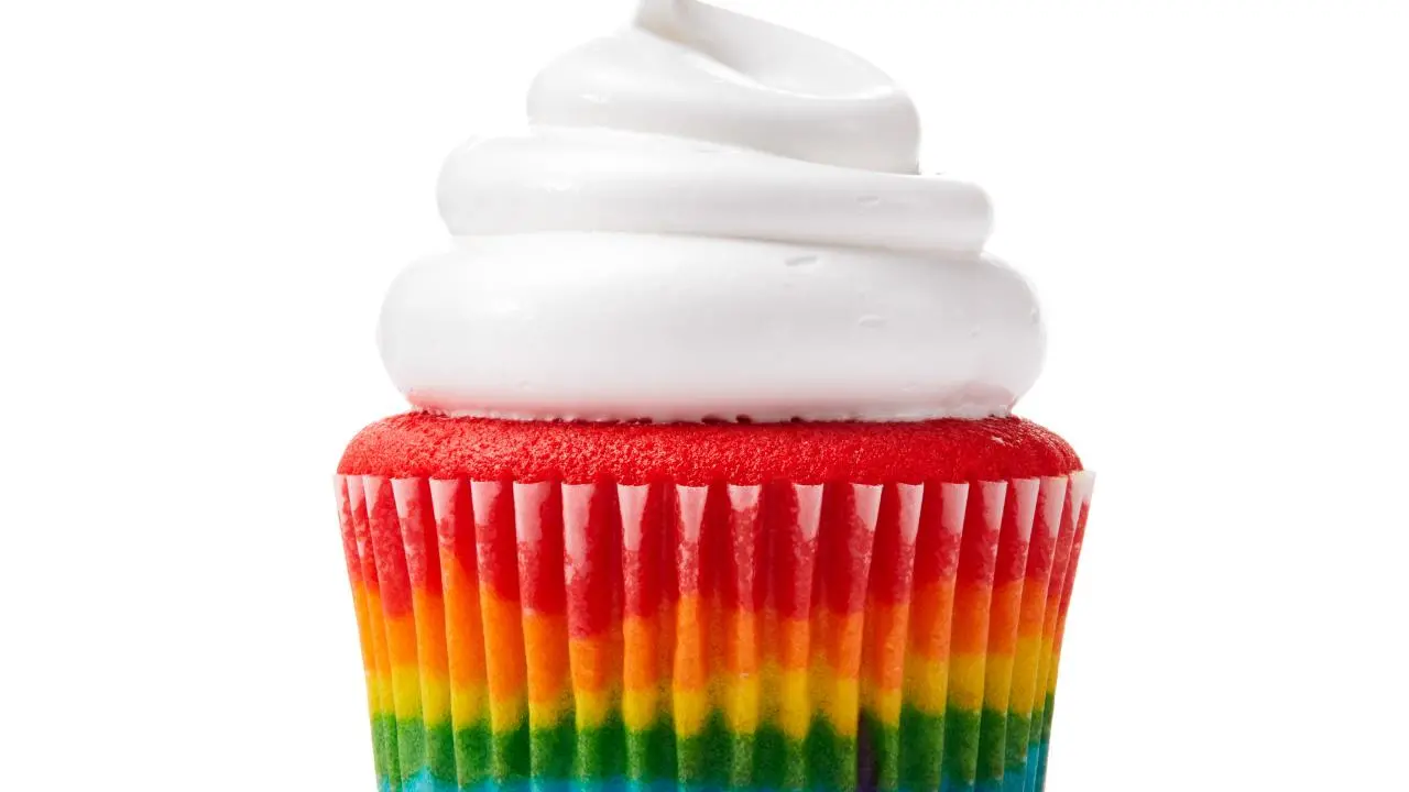 Rainbow Cupcakes