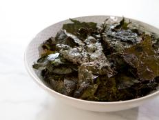 Kale seems to be all the rage, and I have jumped on the bandwagon like everybody else. I like these "chips" because they combine sweet, salt, and spicy. They're the perfect crunchy snack between meals, and they are loaded with nutrients, especially vitamin K. K for kale!