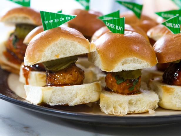 Nashville Hot Chicken Meatball Sliders