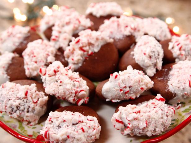 Chocolate Candy Cane Cookies Recipe | Ree Drummond | Food ...