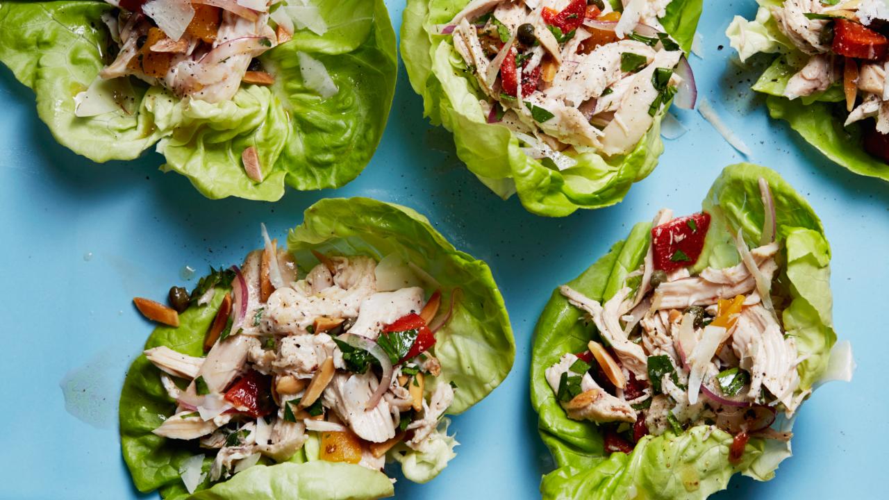 Ranch Chicken Salad Cups Recipe, Food Network Kitchen