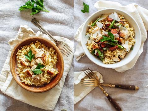 One Recipe, Two Meals: Creamy Chicken Pasta