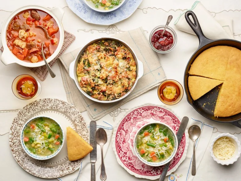 Food Network Kitchen's Lessons From Grandma Opener, for LESSONS FROM GRANDMA/MICROWAVE VEGGIES/CHICKEN SOUP, as seen on Food Network
