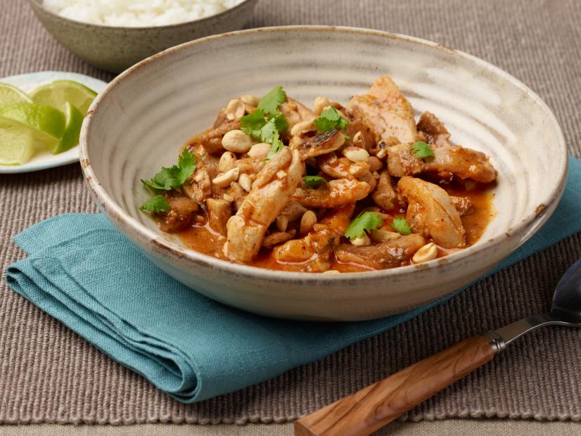 Robert Irvine's Spicy Red Curry Chicken and Rice for, LESSONS FROM GRANDMA/MICROWAVE VEGGIES/CHICKEN SOUP, as seen on Food Network's Dinner: Impossible. Episode: X Food At The X Games