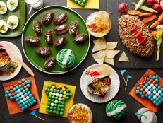 Food Network Kitchen’s Shortcut Kids Snacks for Gameday, as seen on Food Network