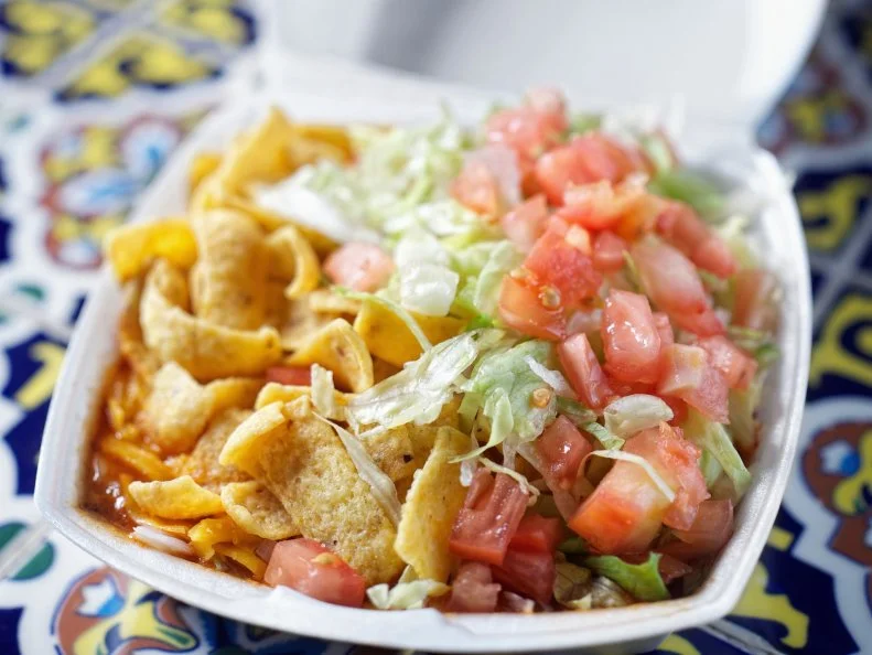 Frito Pie from El Parisol in Santa Fe, New Mexico