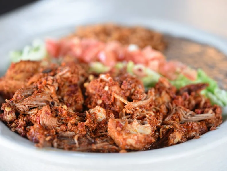 Carne Adovada from Mary & Tito's in Albuquerque.