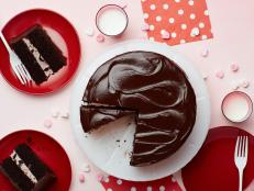 Food Network Kitchen’s Chocolate Covered Cherry Cake for Chocolate Covered Candy Cakes, as seen on Food Network