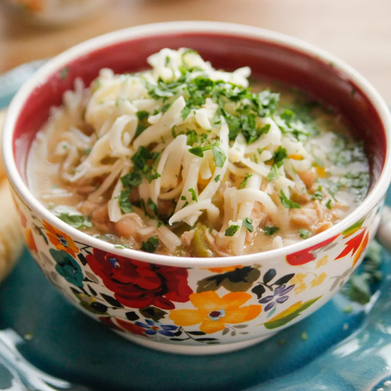Slow Cooker White Chicken Chili