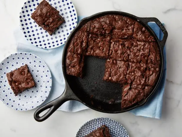 Chocolate Chocolate Chip Skillet Cookie