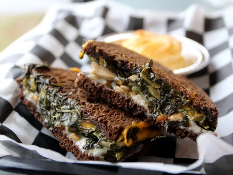 The Garden Sandwich at Jimmy's Serious Sandwiches in Little Rock, Arkansas as included in Arkansas's Most Iconic Eats for FoodNetwork.com