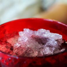 A red cupful of Grapette soda at Woods Place in Camden, Arkansas as included in Arkansas's Most Iconic Eats for FoodNetwork.com