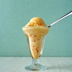 Trowbridge's Ice Cream, Orange Pineapple Ice Cream, Ice Cream, Florence, Alabama