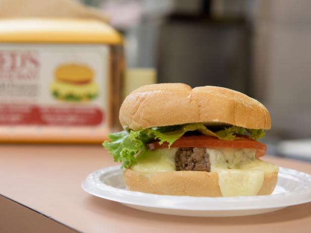 Steamed Cheeseburger at O'Rourke's