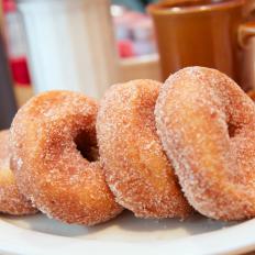 Served warm, Lakeside Diner’s cinnamon-sugar-coated doughnuts have been a daily ritual for some patrons devoted for more than 50 years. The cozy 50-year-old Stamford breakfast and lunch spot has plenty of diner charm and a full menu, but its small cake doughnuts are the signature move. Rolled in cinnamon and sugar, the outer layer of the doughnut has a hint of a crust, which gives way to a soft and moist interior. The diner is fairly small and homey. If you’re lucky to score a seat at one of Lakeside’s few tables, or the counter, you’ll also enjoy a view of Holts Ice Pond. If not, it’s just as easy to grab a box of doughnuts to go.