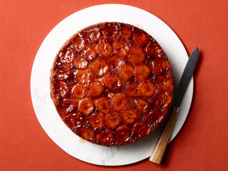 UpsideDown Bananas Foster Cake Recipe Food Network Kitchen Food