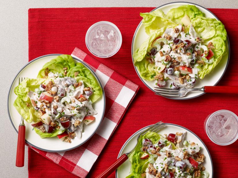 Amanda Freitag's Waldorf Salad for Year of Oats/Drunk Pies/Diners, as seen on Food Network.