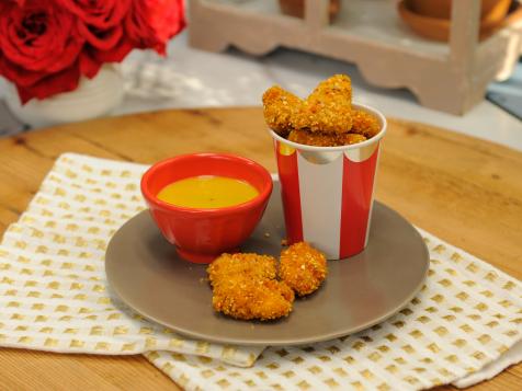 Popcorn-Coated Popcorn Chicken