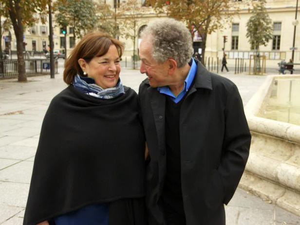 Ina and Jeffrey in Paris