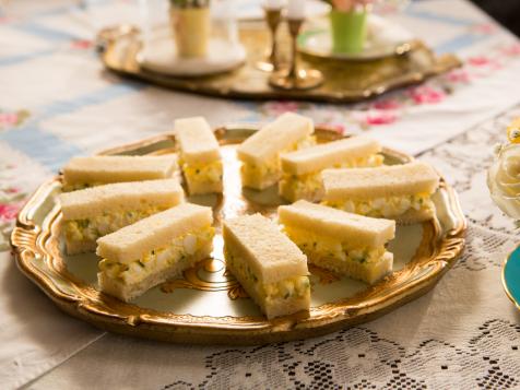 Truffled Egg Salad Tea Sandwiches