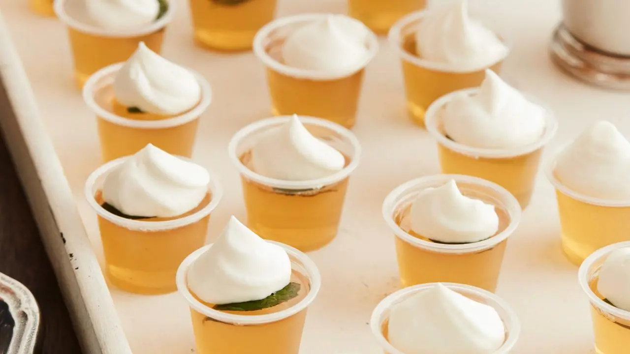 Mint Julep Jelly Shots