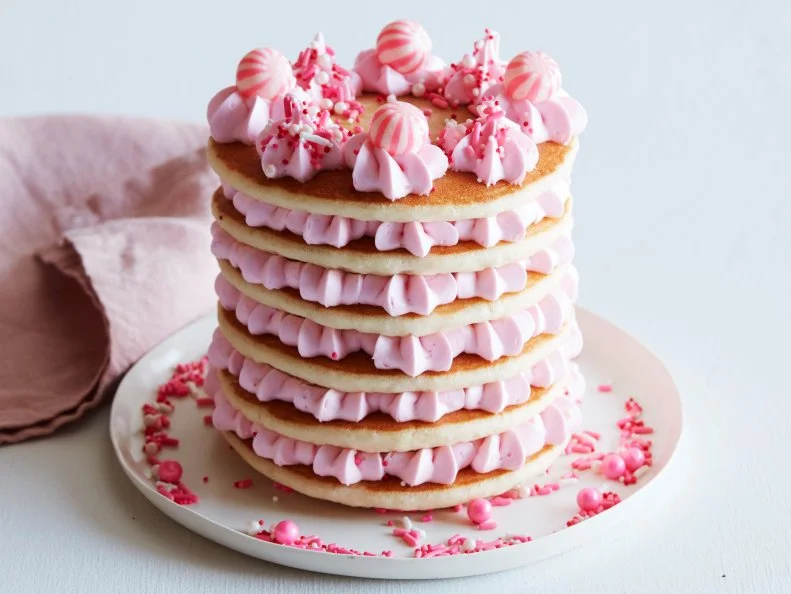 12 THINGS YOU SHOULD MAKE WITH PANCAKES  1. Pancake Grilled Cheese 2. BLT Pancake 3. Peanut Butter and Jelly Pancake Sandwich 4. Pancake Ice Cream Sandwich 5. Pancake Tacos 6. Pancake Whoopie Pies 7. PancakeCake 8. Pancake Bread Pudding 9. Pancake Parfait 10.Pancake Eggs Benedict 11.Pancake Quesadilla 12.Pancake Canapes 12 Things You Should Make with Pancakes Food Network Kitchen Food Network Grilled Cheese, BLT, Peanut Butter and Jelly, Tacos, Ice Cream Sandwich, Whoopie Pies, PancakeCake, Bread Pudding, Pancake Parfait, Eggs Benedict, Quesadilla, Canapes