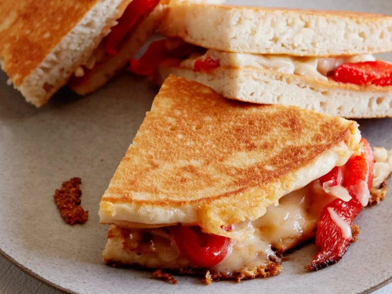 12 THINGS YOU SHOULD MAKE WITH PANCAKES  1. Pancake Grilled Cheese 2. BLT Pancake 3. Peanut Butter and Jelly Pancake Sandwich 4. Pancake Ice Cream Sandwich 5. Pancake Tacos 6. Pancake Whoopie Pies 7. PancakeCake 8. Pancake Bread Pudding 9. Pancake Parfait 10.Pancake Eggs Benedict 11.Pancake Quesadilla 12.Pancake Canapes 12 Things You Should Make with Pancakes Food Network Kitchen Food Network Grilled Cheese, BLT, Peanut Butter and Jelly, Tacos, Ice Cream Sandwich, Whoopie Pies, PancakeCake, Bread Pudding, Pancake Parfait, Eggs Benedict, Quesadilla, Canapes