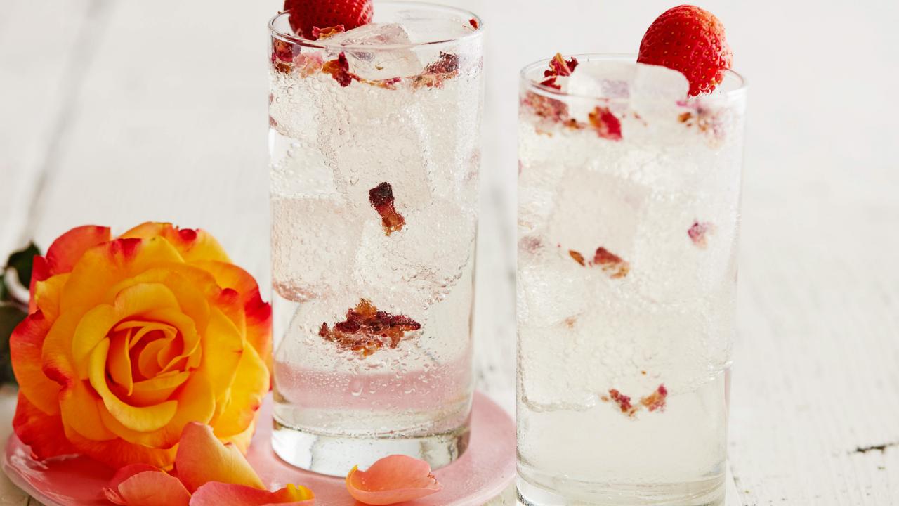 Rosewater Gin and Tonic