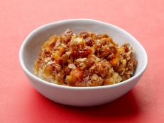 A fall breakfast for a crowd is made easy with this hearty, nutritious oatmeal. Canned pumpkin puree (or butternut squash puree) saves time on prep work and is packed with healthy fiber.